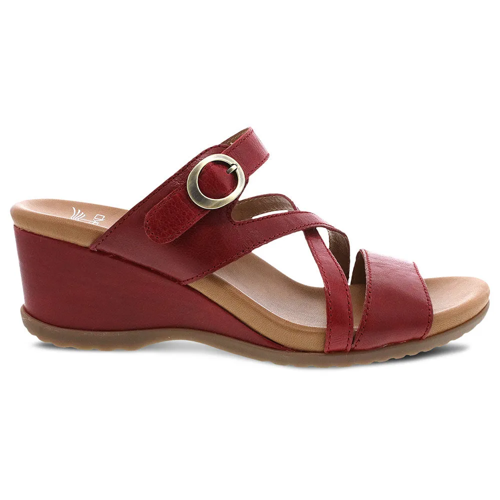 Ana Open Back Wedge Sandal