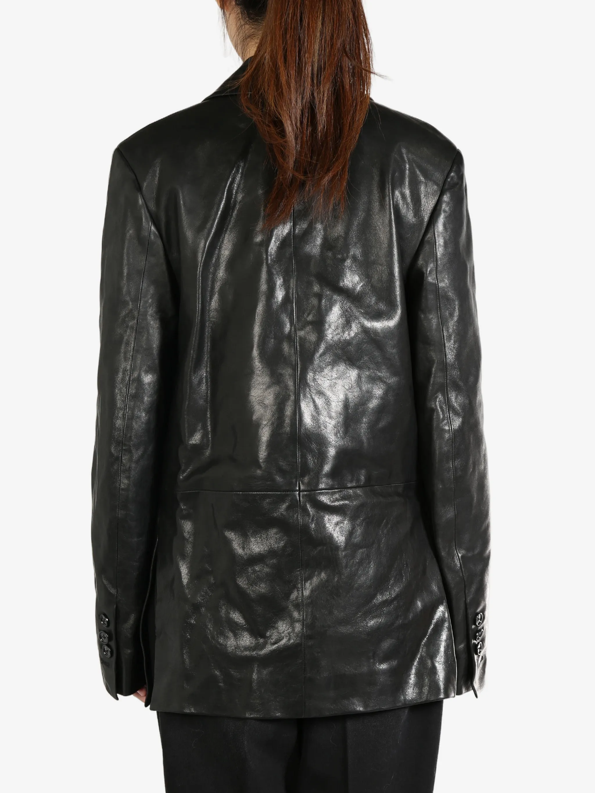 ANN DEMEULEMEESTER - Women Elin Asymmetric Closure Tailored Jacket