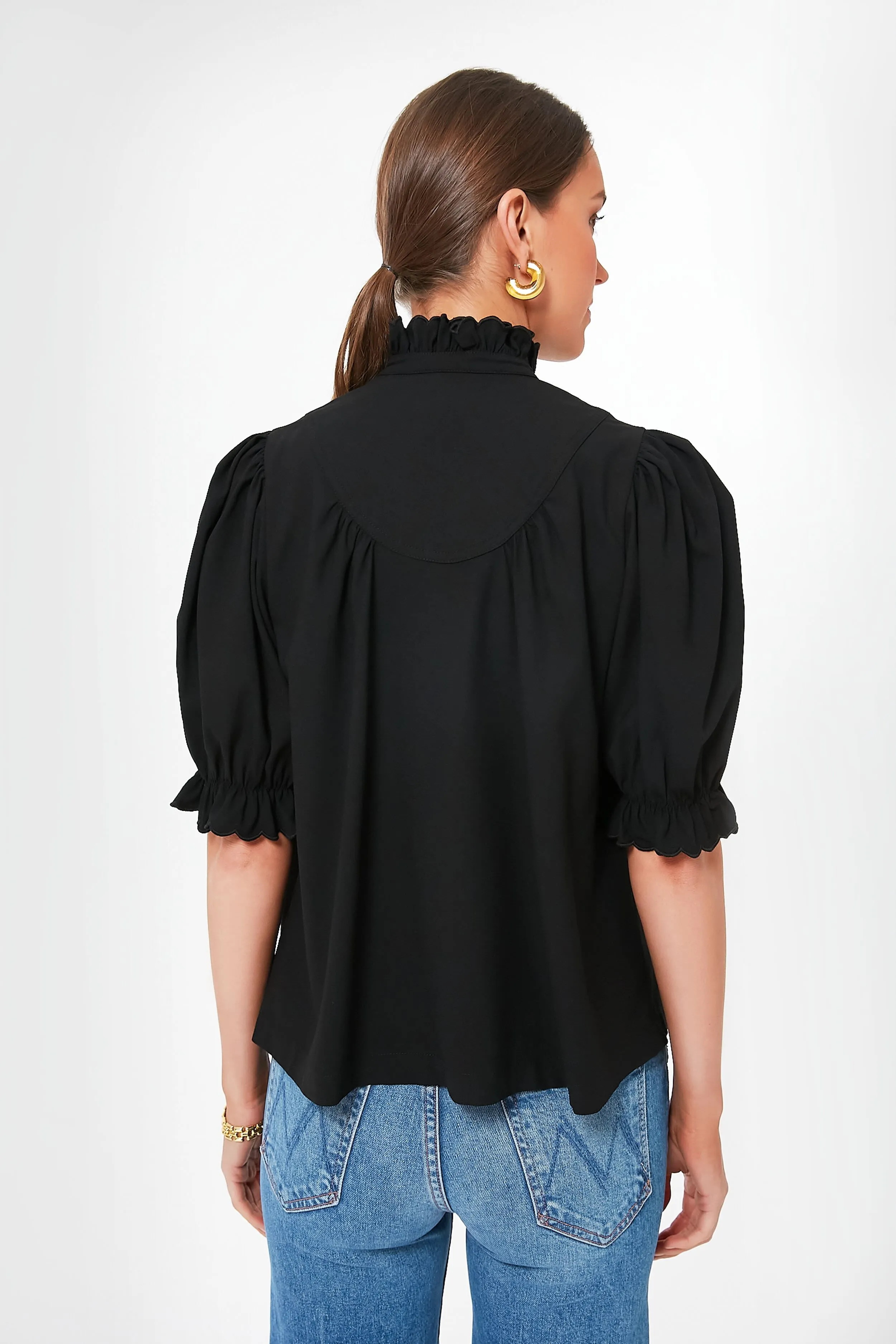 Black Selena Blouse