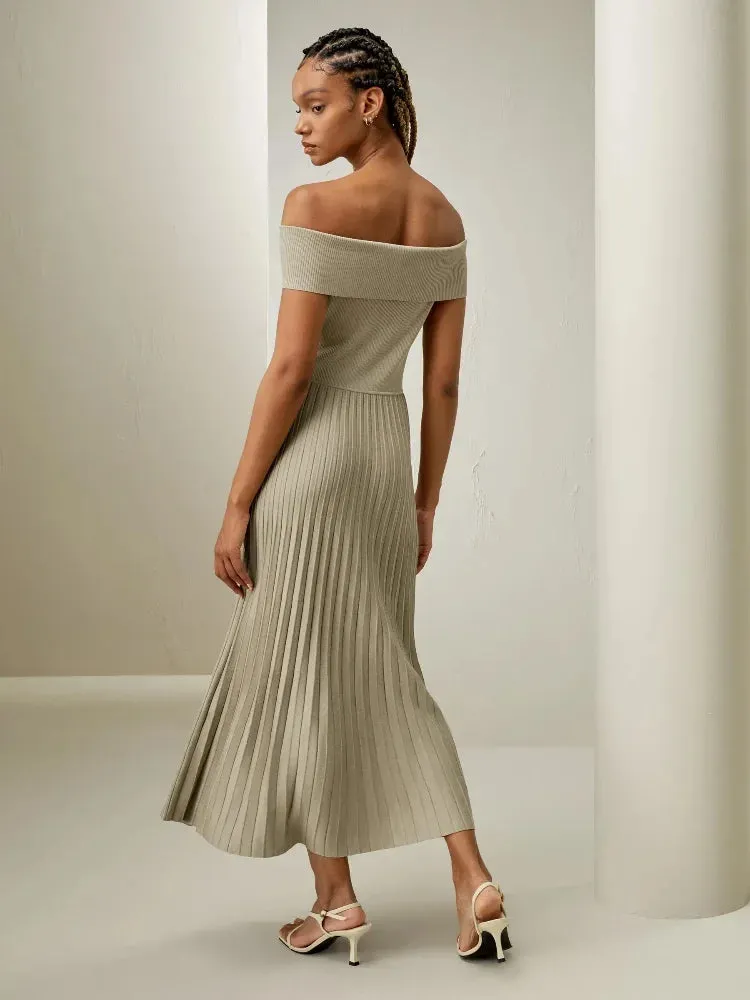 Chelsea - Elegant fine knitted dress