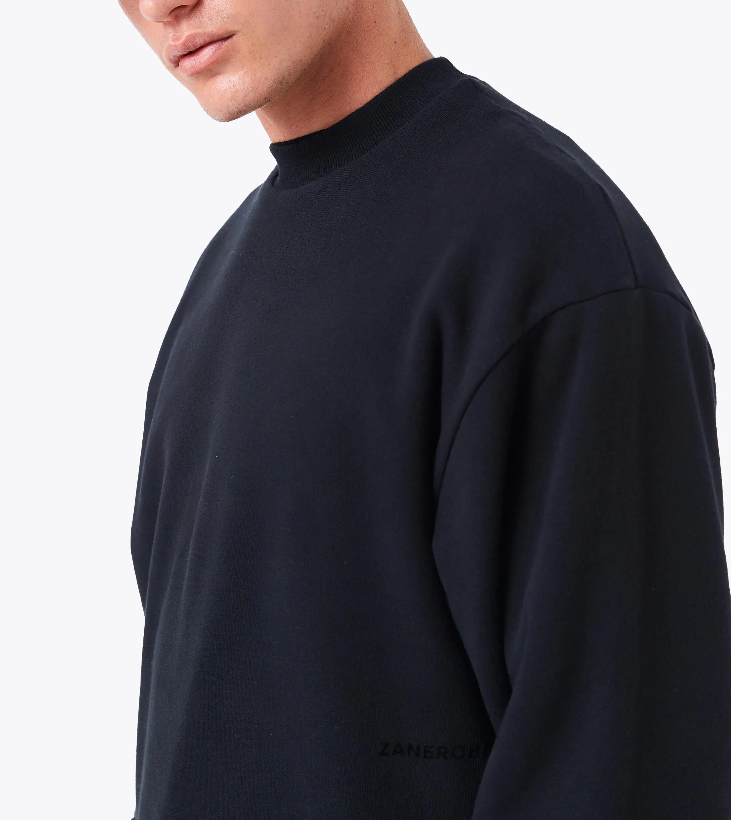 Double Down Crewneck Black