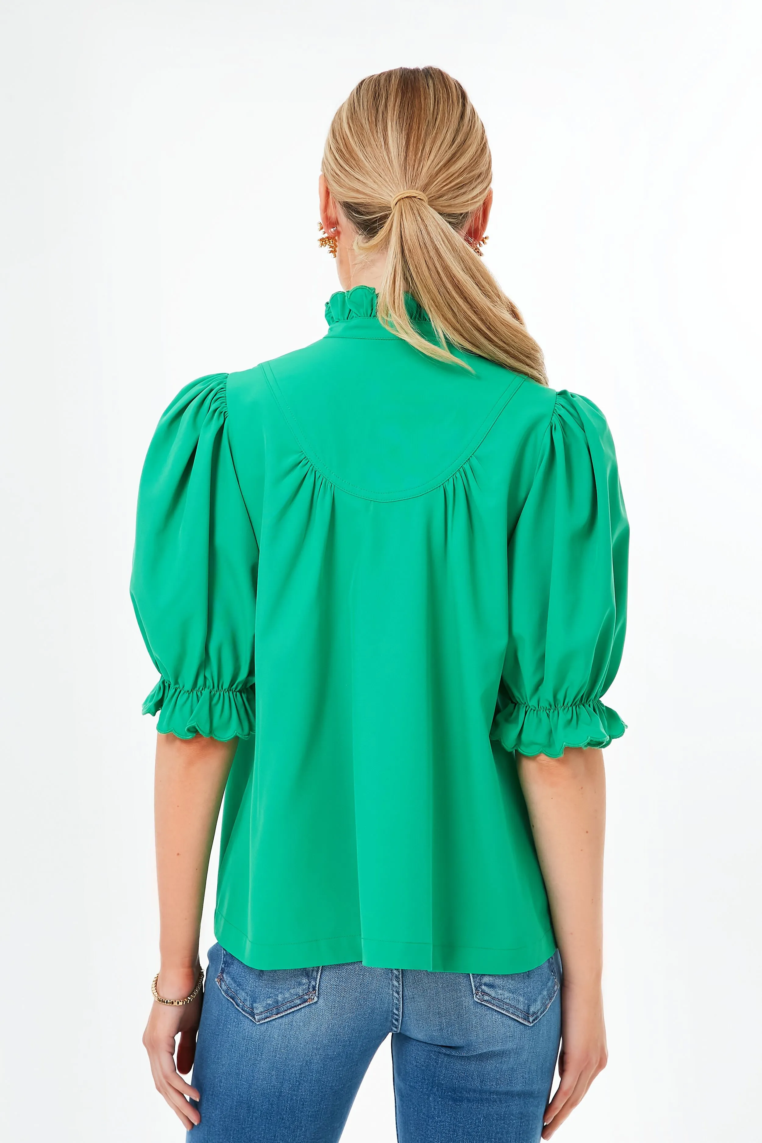 Dunmore Green Selena Blouse