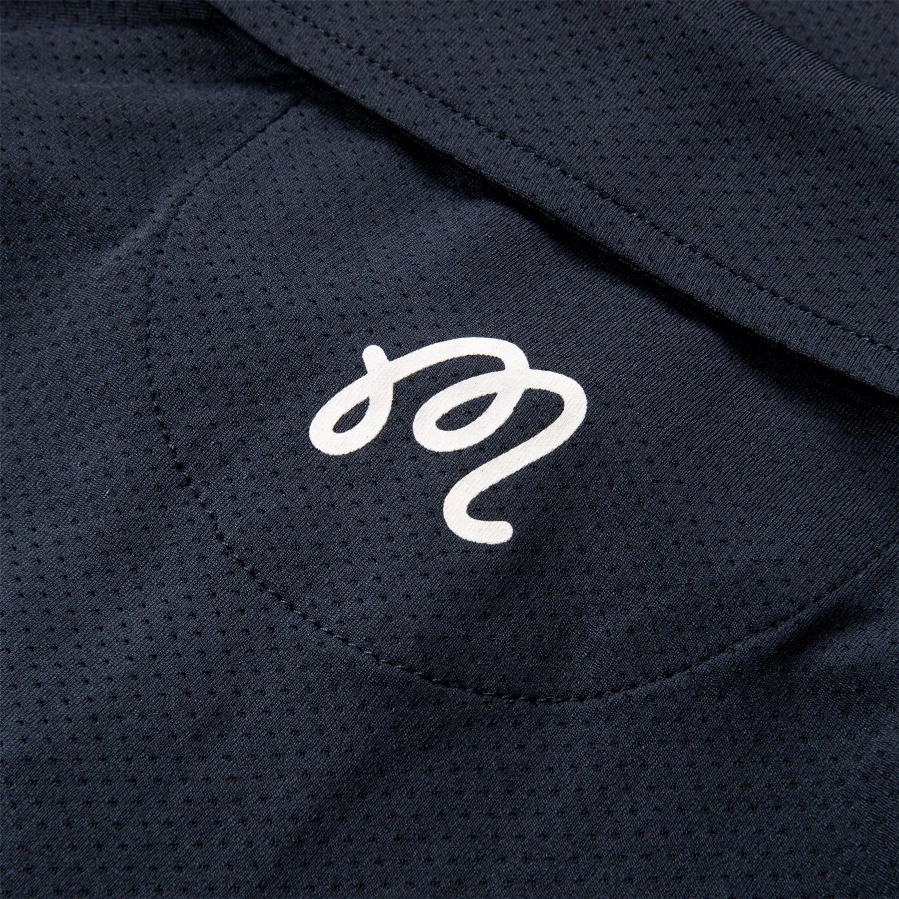 Evergreen Raglan Mesh Sleeve Polo Navy - W24