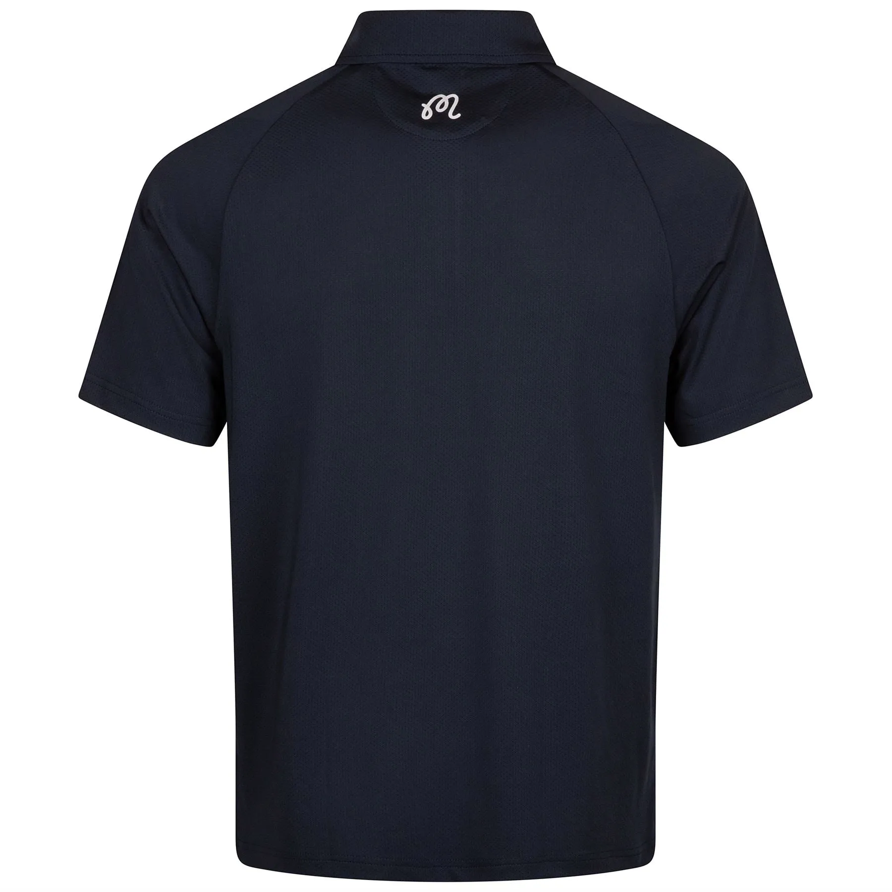 Evergreen Raglan Mesh Sleeve Polo Navy - W24