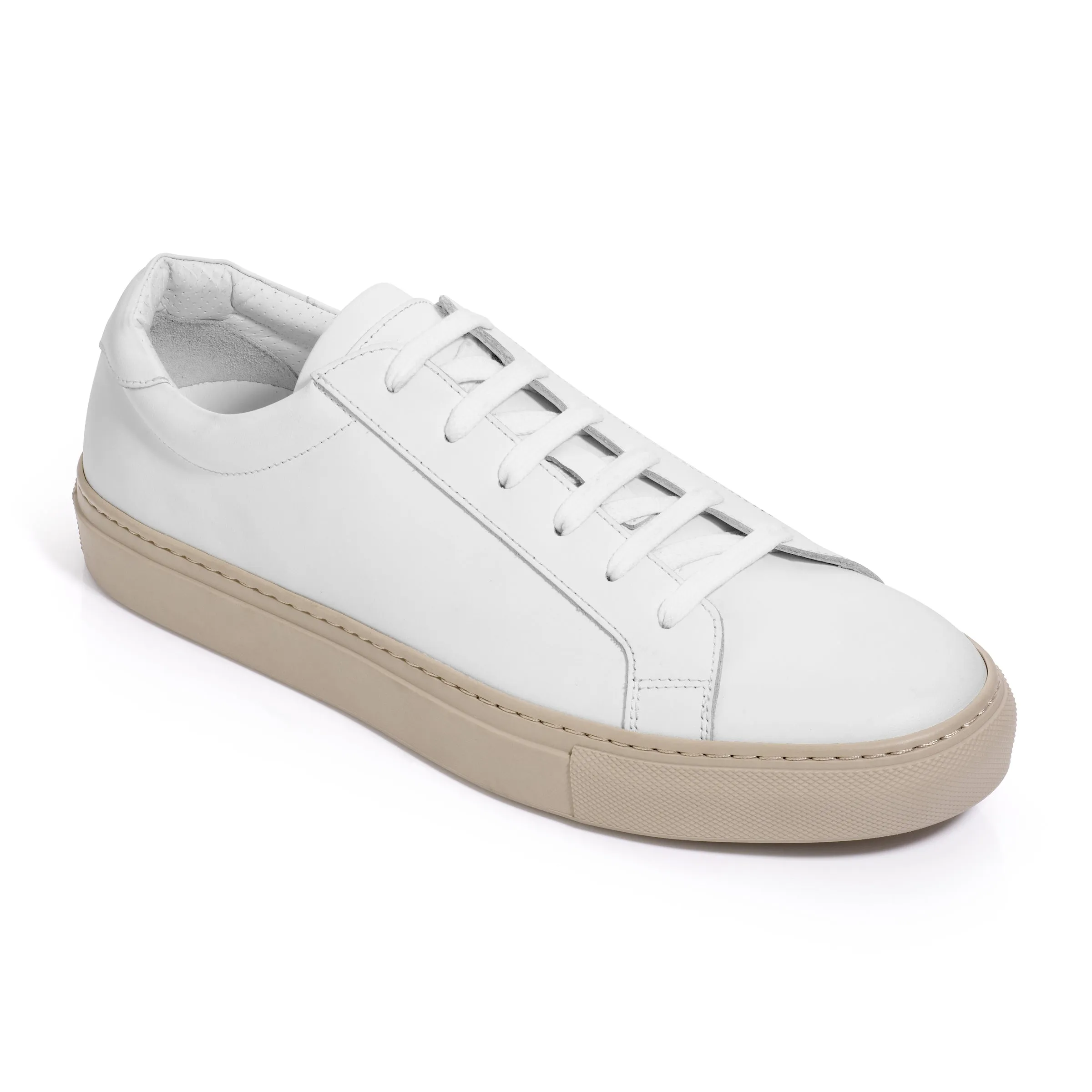 Fleetwood White Calf Sneaker