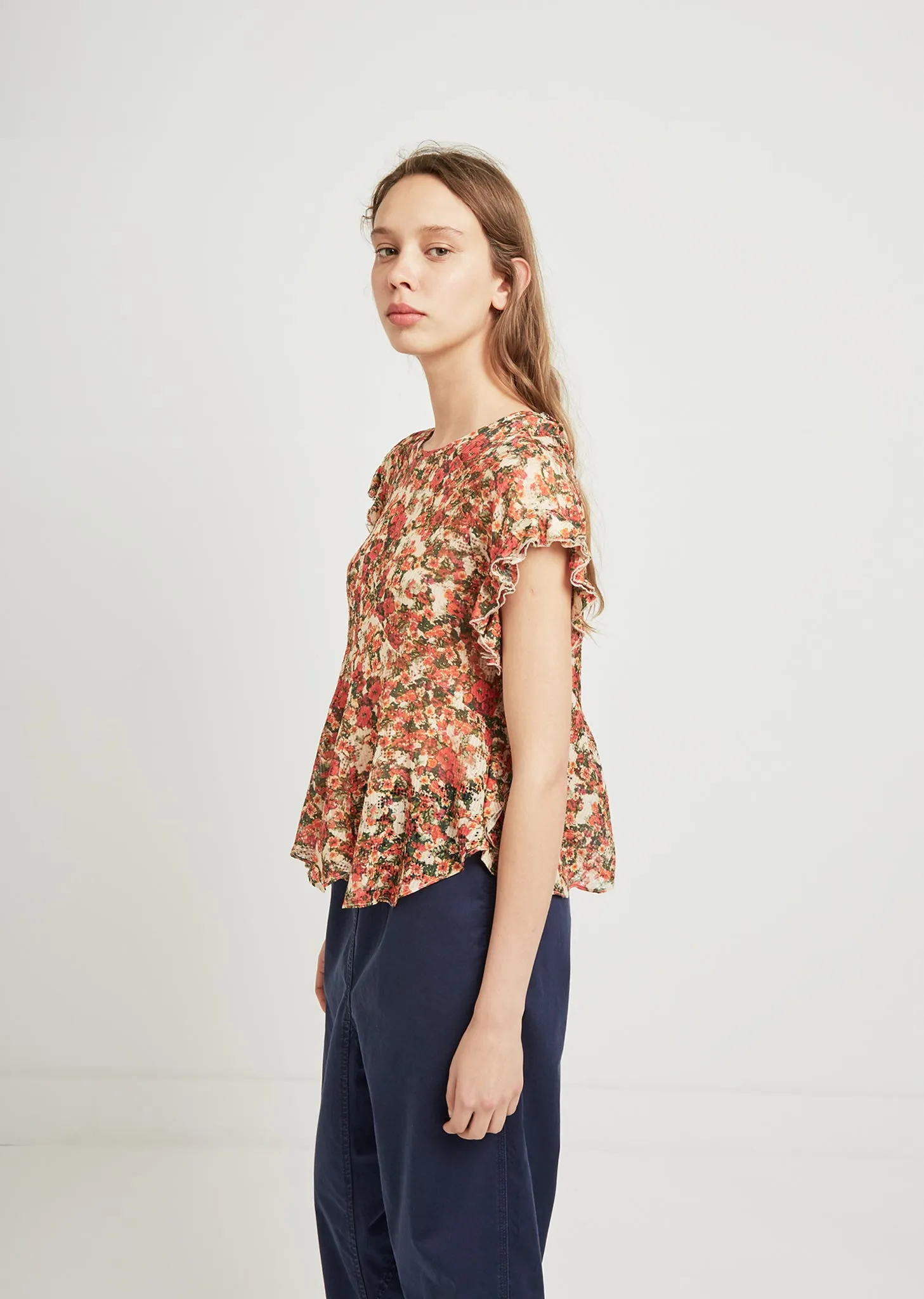 Fliren Spring Flower Blouse