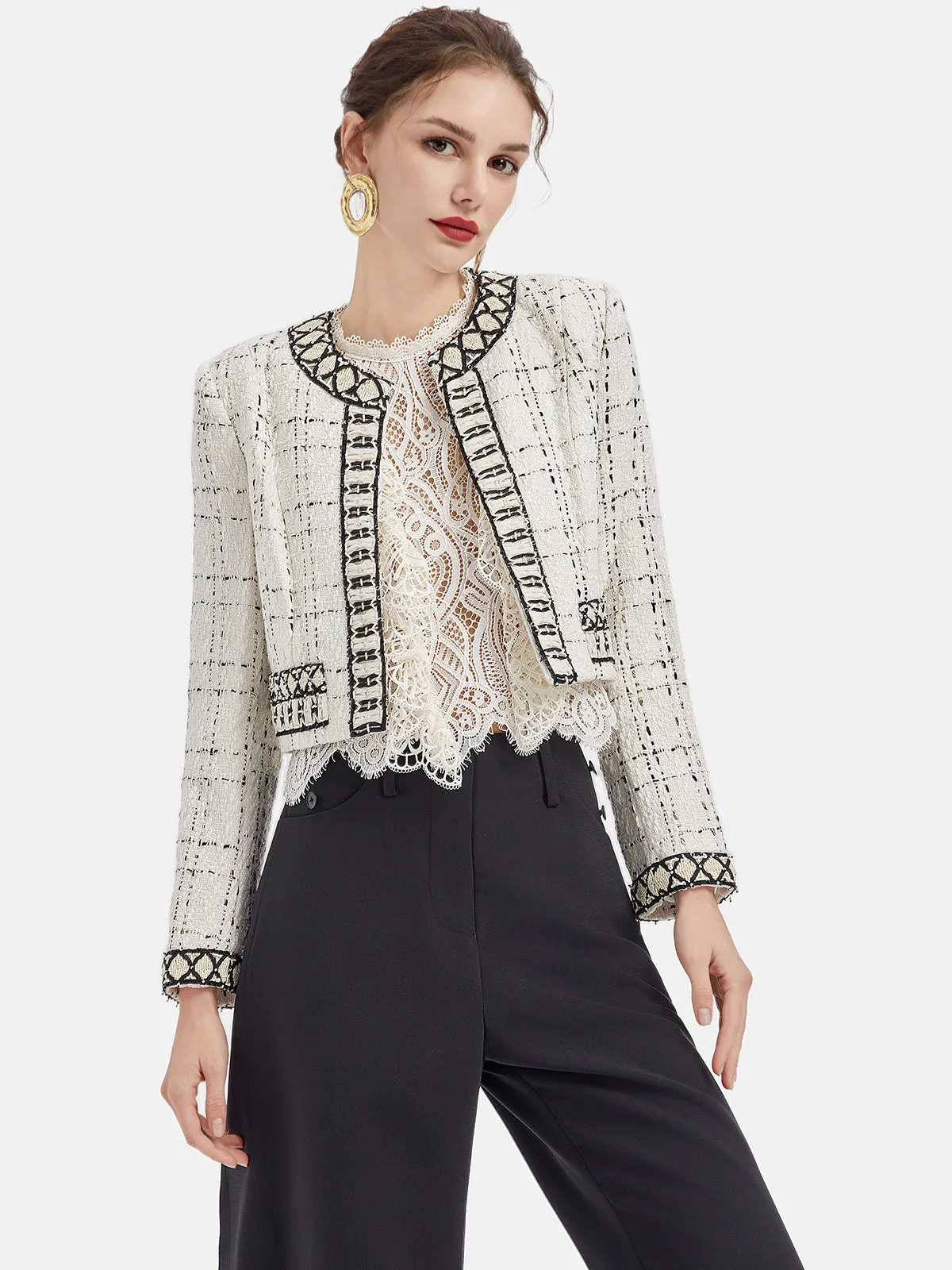 Handmade Beaded Chic Jacket