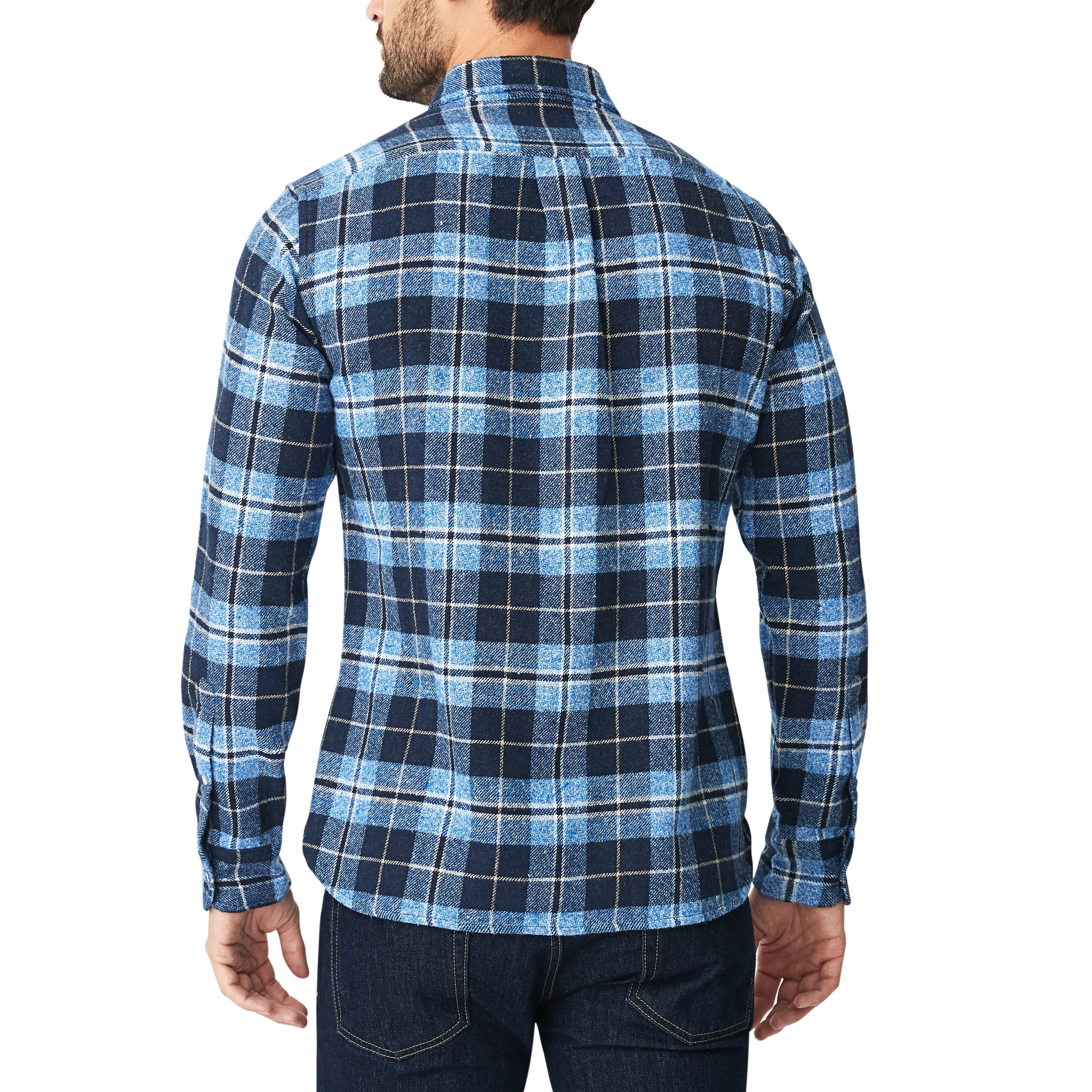 Japanese Shaggy Flannel Shirt - Milford Plaid