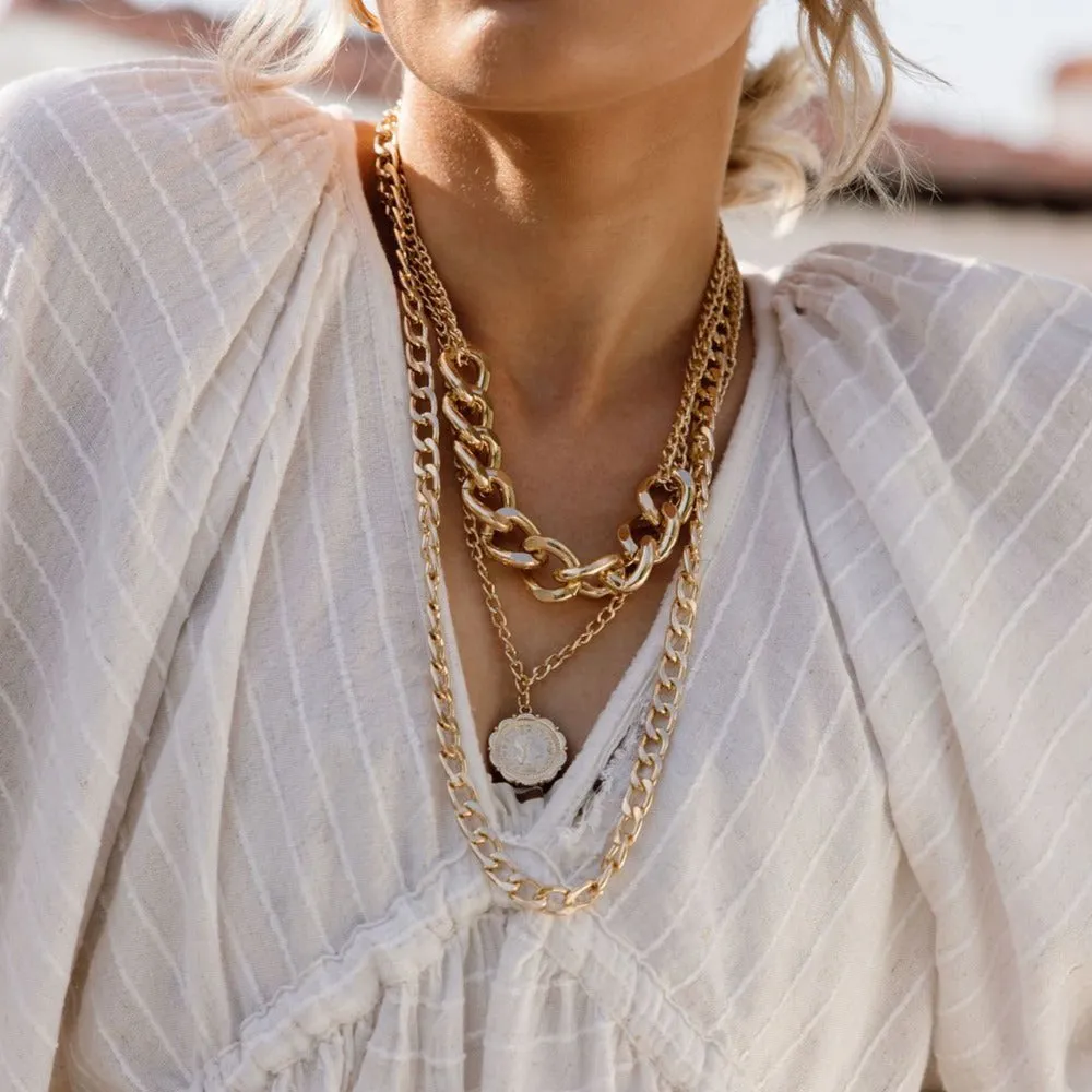 Letizia Layered Chain Necklace