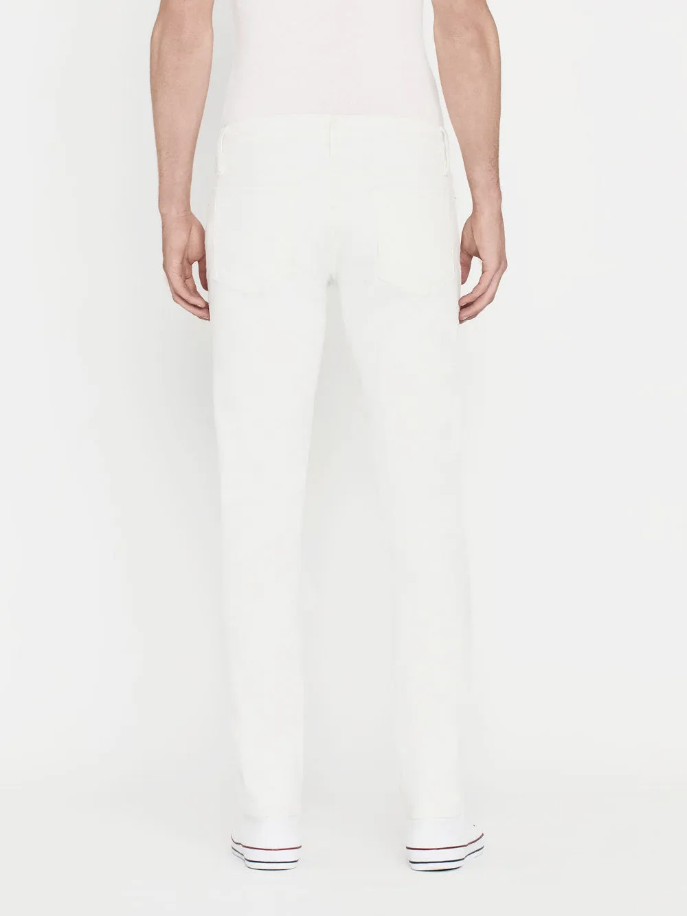 L'Homme Slim Twill -- Whisper White