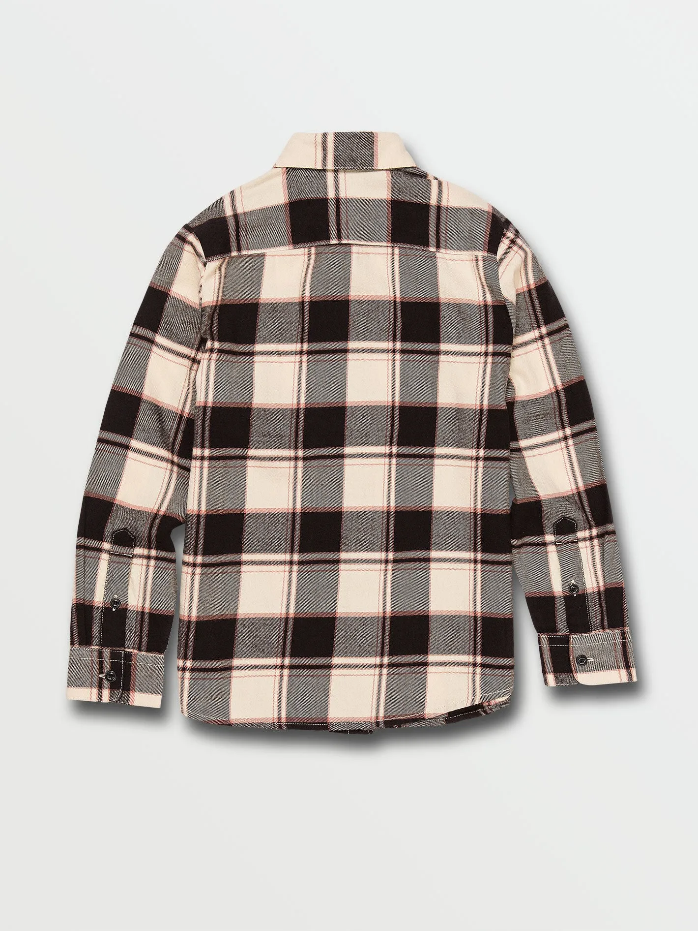 Little Boys Caden Long Sleeve Flannel - Bleached Sand