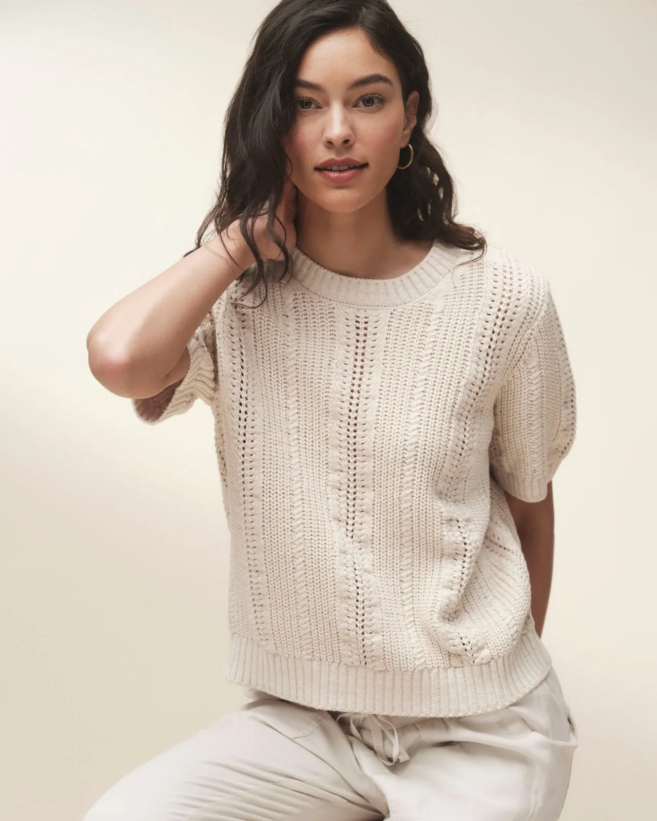 Lizzie Short Sleeve Sweater