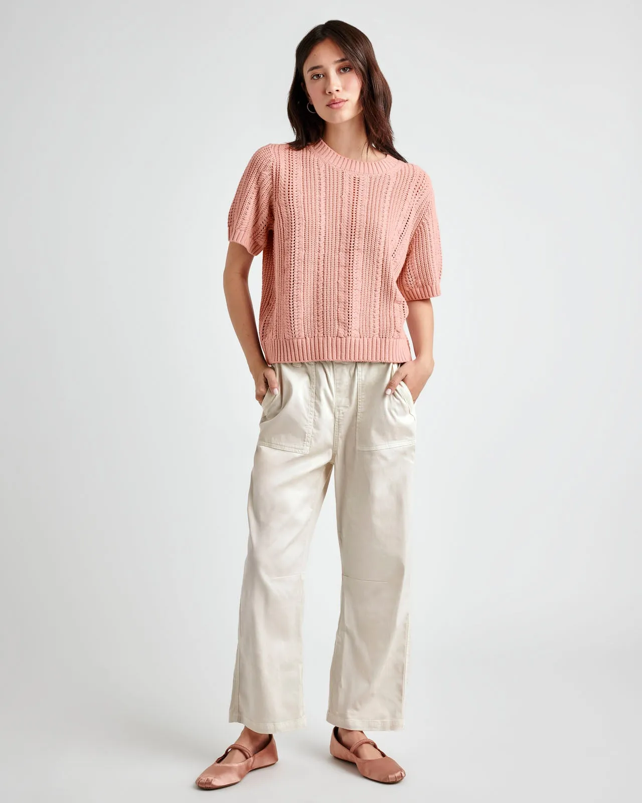 Lizzie Short Sleeve Sweater