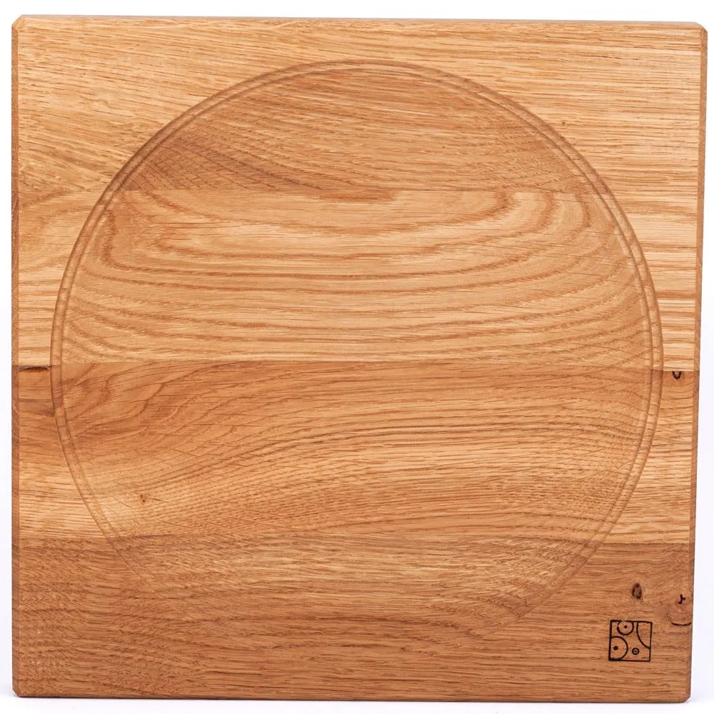 Mader Large Oak 25cm Spinning Plate