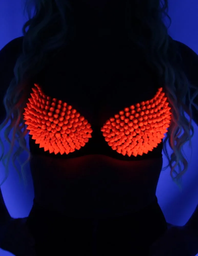 Neon Spike Bra