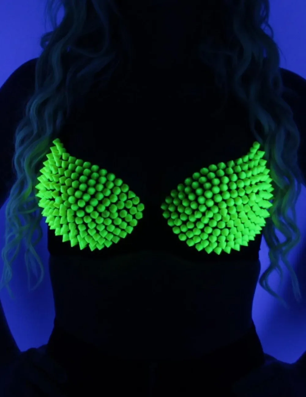 Neon Spike Bra