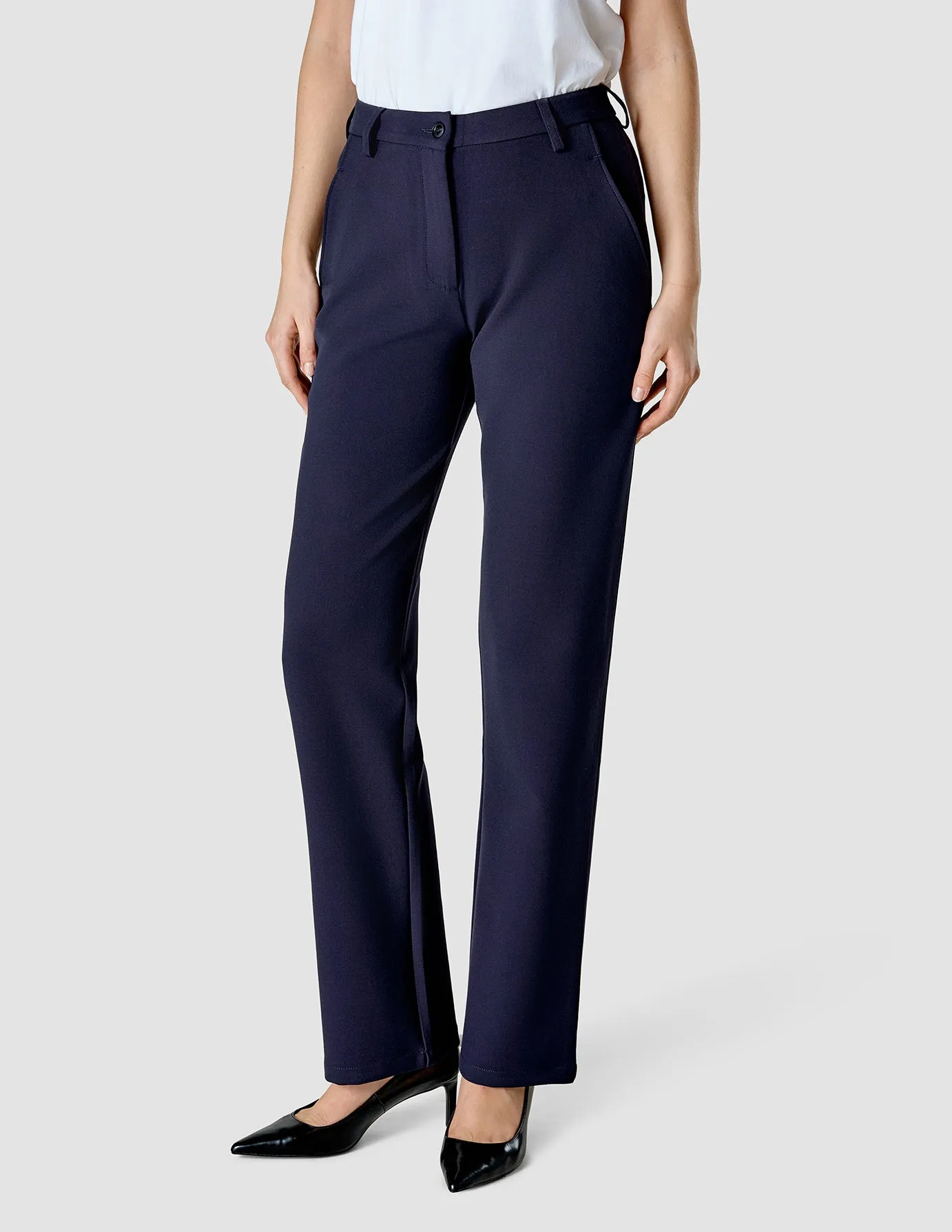 No. 1 Pants Straight Midnight Blue