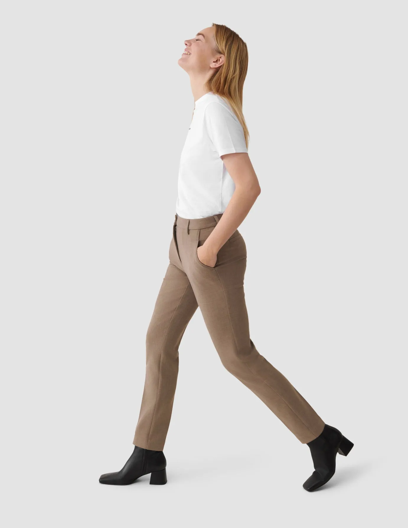 No. 1 Pants Tapered Cappuccino