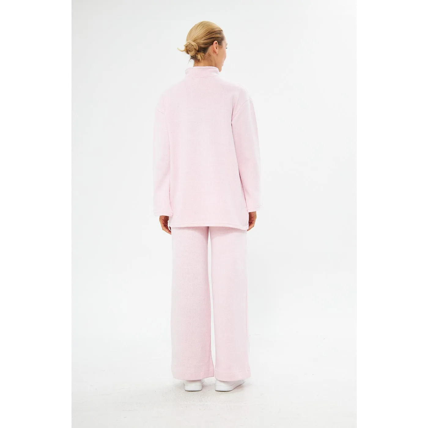 Pink Wide Leg Trouser