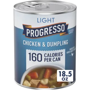 Progresso Light, Chicken & Dumpling Soup, 18.5 oz.