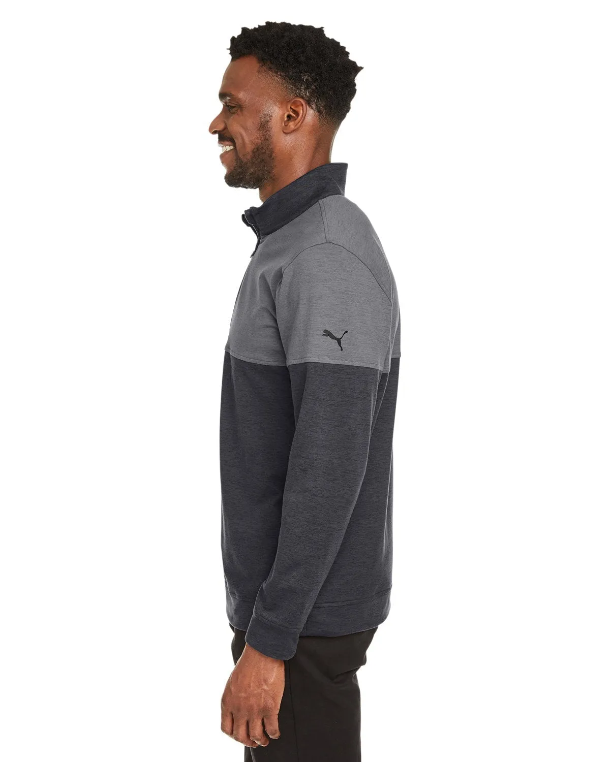 Puma - Men's Cloudspun Warm Up Quarter-Zip