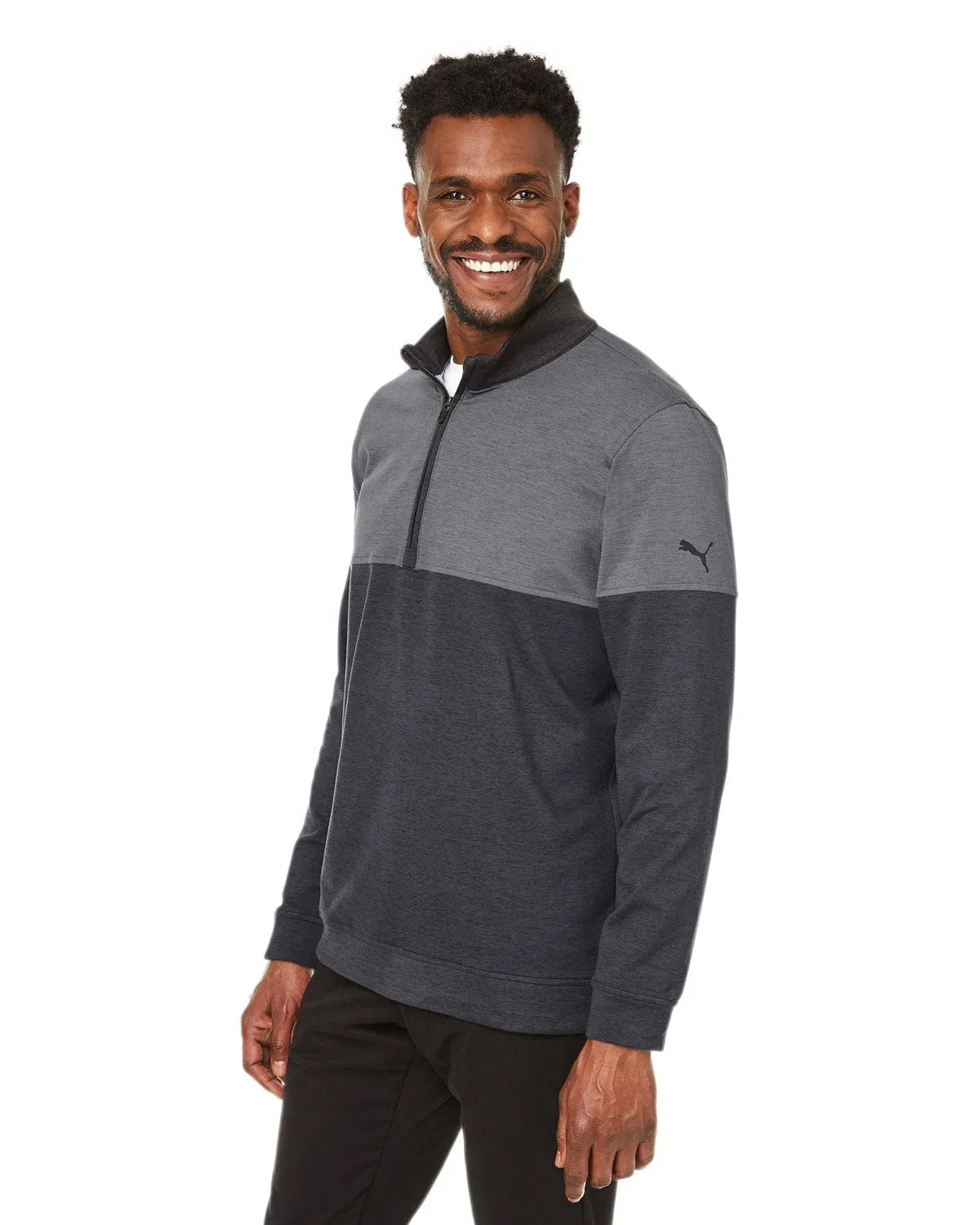 Puma - Men's Cloudspun Warm Up Quarter-Zip