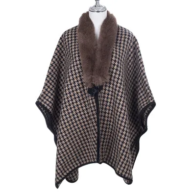 RITZY Warm & Stylish Cape Poncho