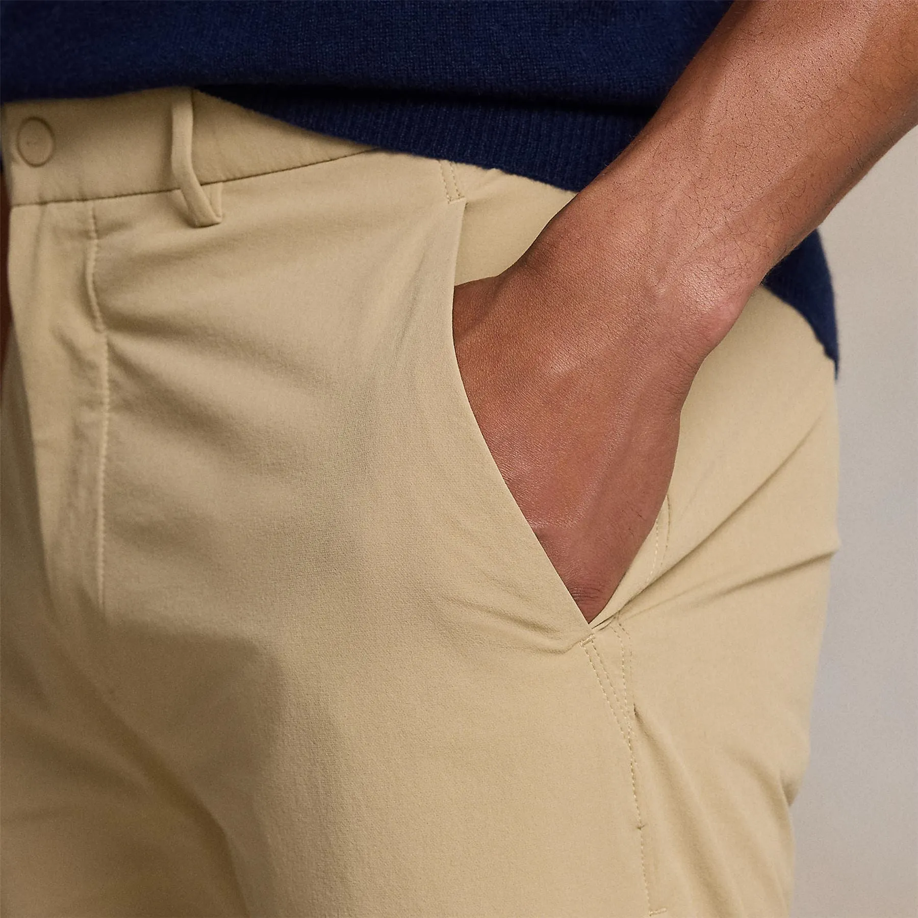 RLX Matte Stretch Nylon Pants Classic Khaki - 2024