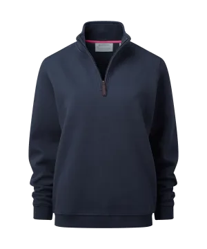 Sennen Cove Quarter Zip Sweatshirt - Navy