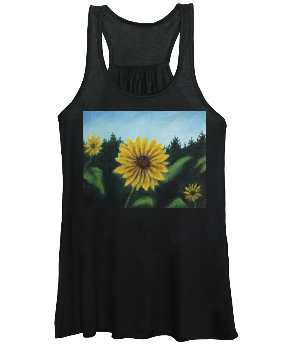 Sunny Sun Sun Flower - Women's Tank Top