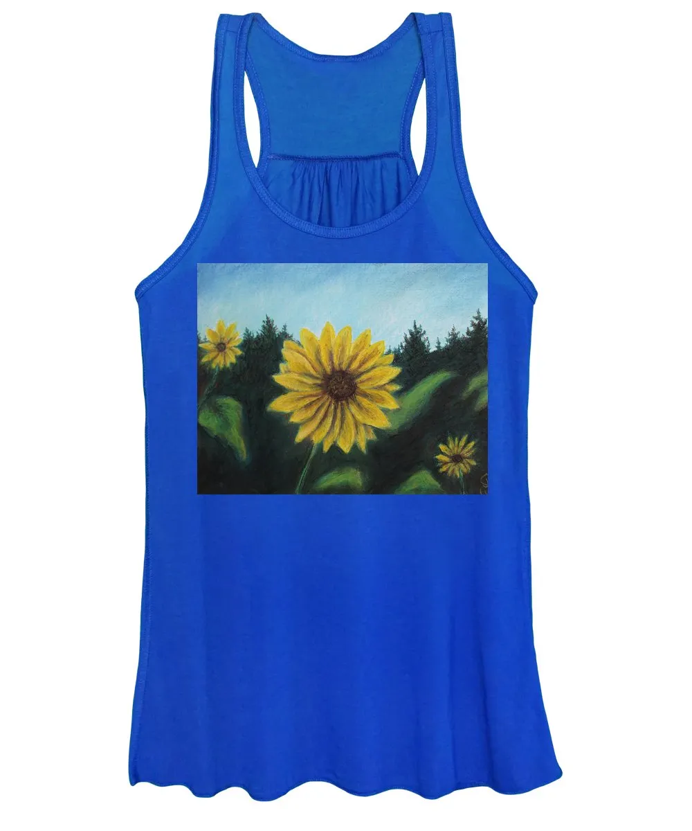 Sunny Sun Sun Flower - Women's Tank Top