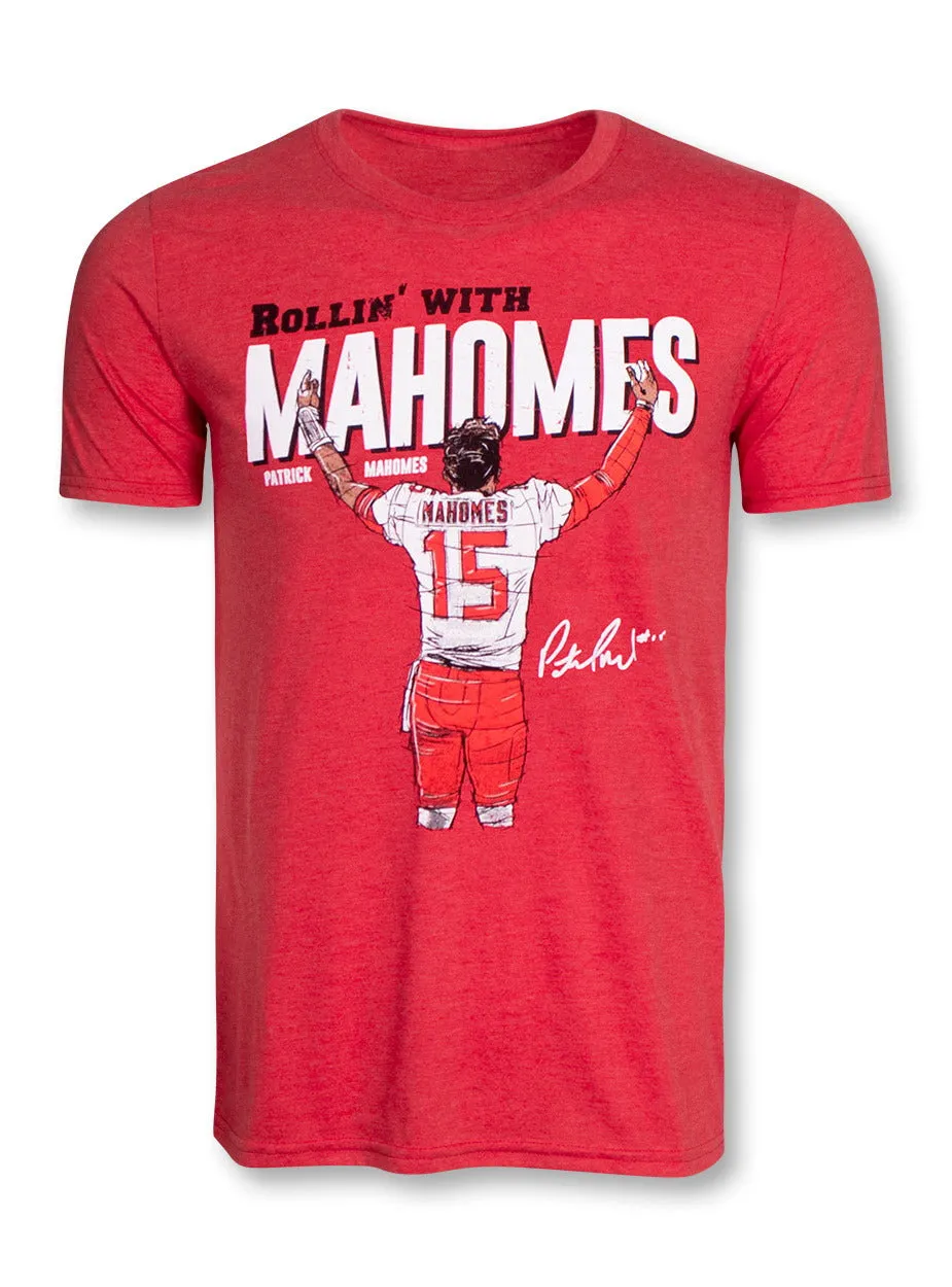 Texas Tech Red Raiders "Rollin' With Mahomes " Short Sleeve T-Shirt