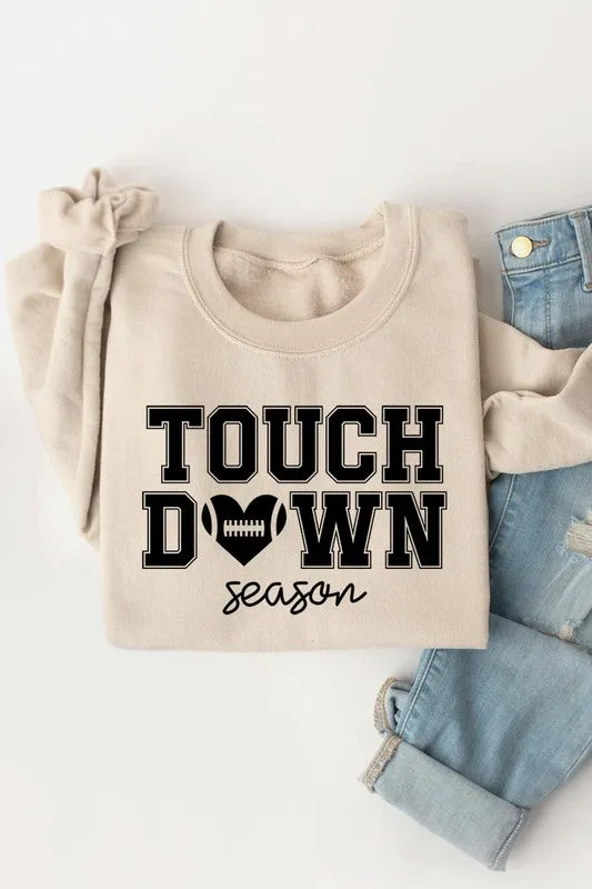 Touchdown Season Graphic Fleece Sweatshirts