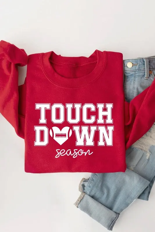 Touchdown Season Graphic Fleece Sweatshirts