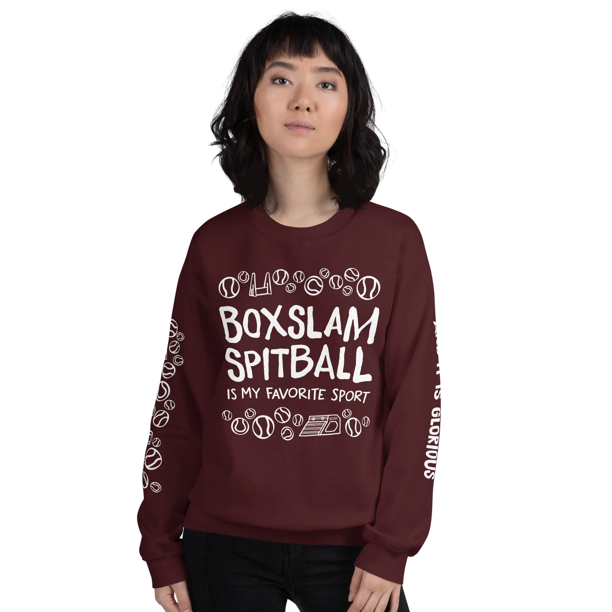 unisex sweatshirt super edition - hybrid boxslam glorious yelling