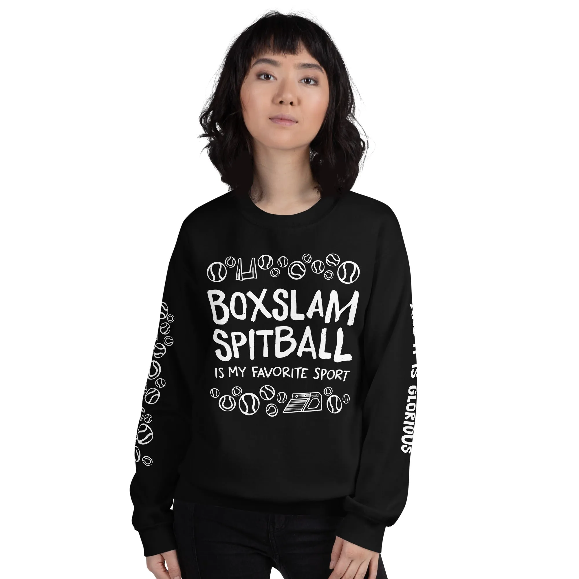 unisex sweatshirt super edition - hybrid boxslam glorious yelling