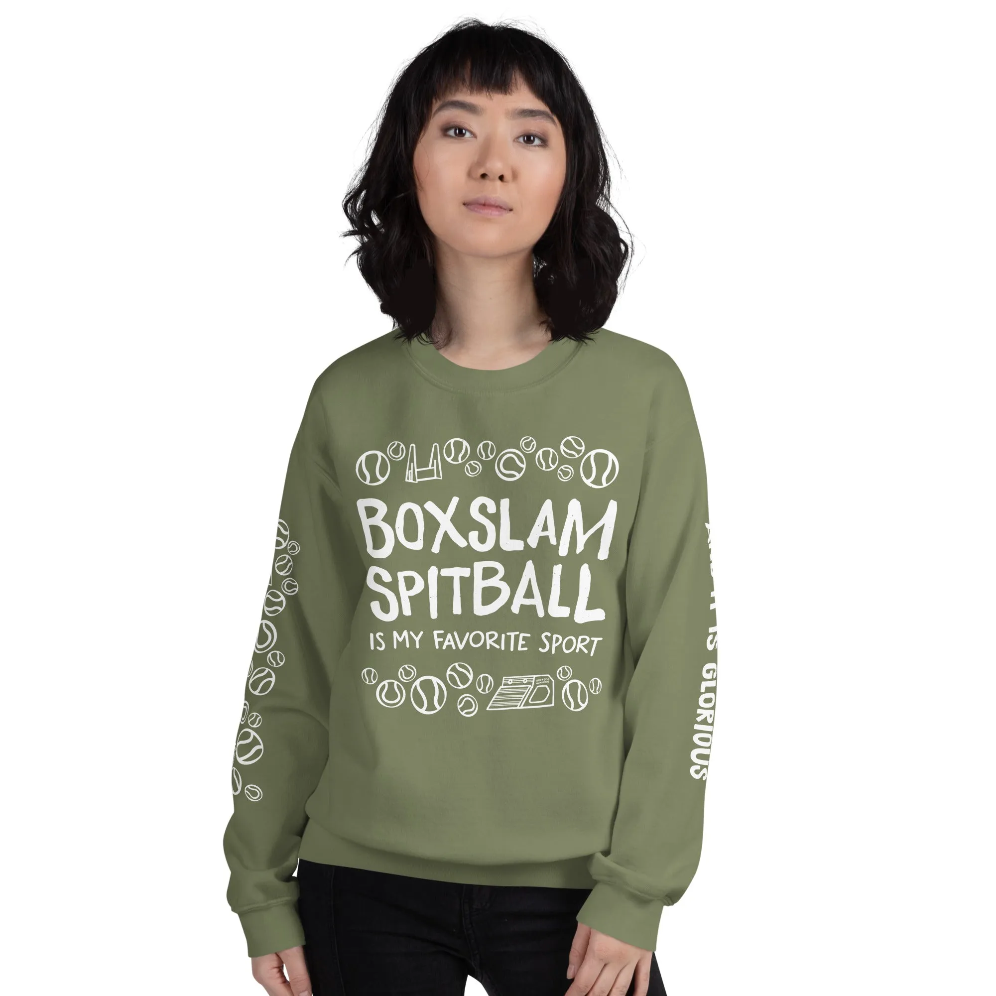 unisex sweatshirt super edition - hybrid boxslam glorious yelling