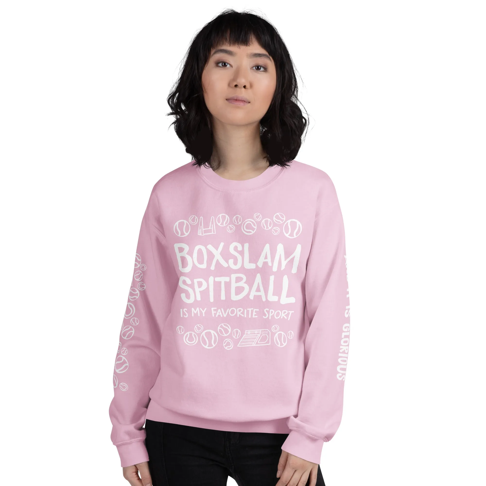 unisex sweatshirt super edition - hybrid boxslam glorious yelling