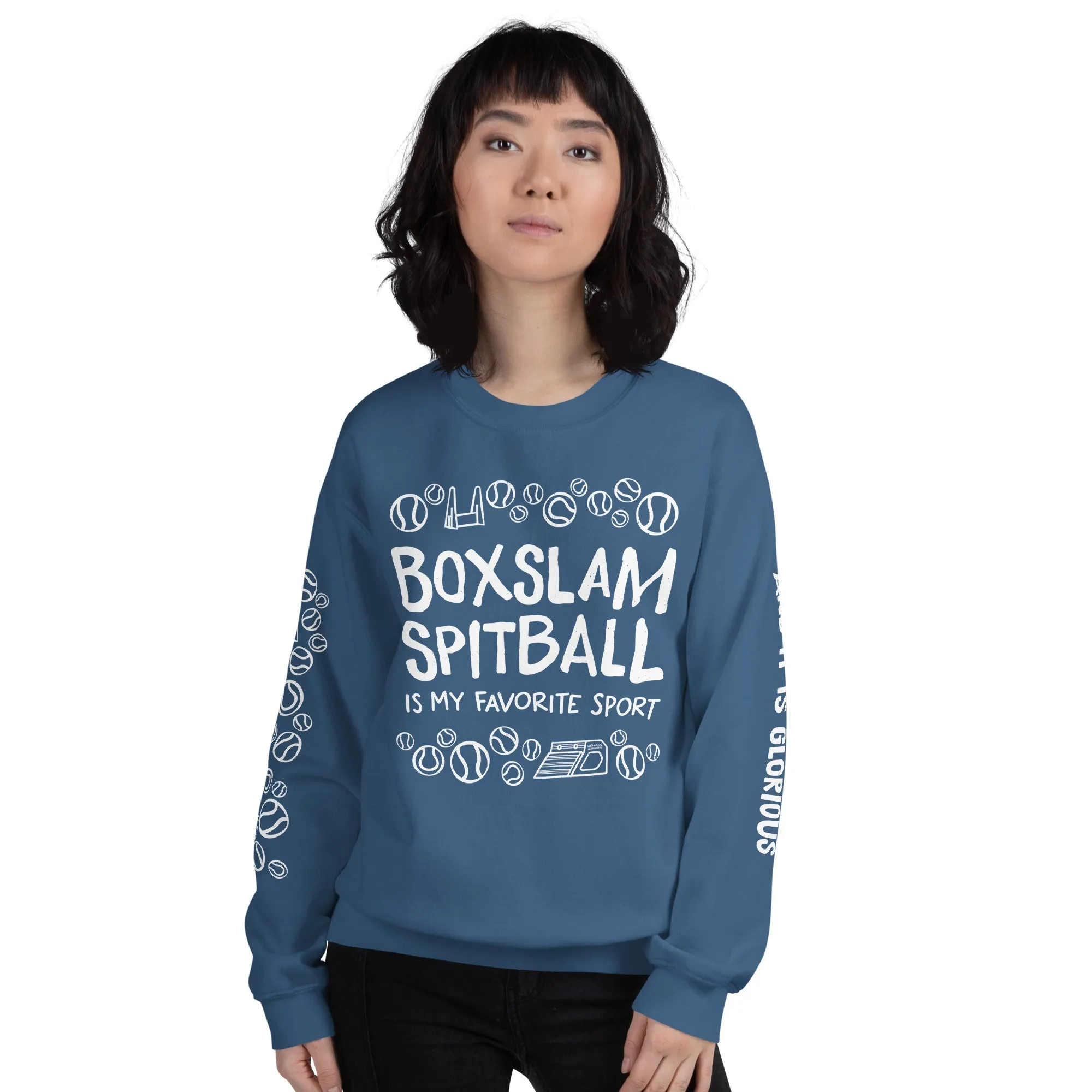 unisex sweatshirt super edition - hybrid boxslam glorious yelling