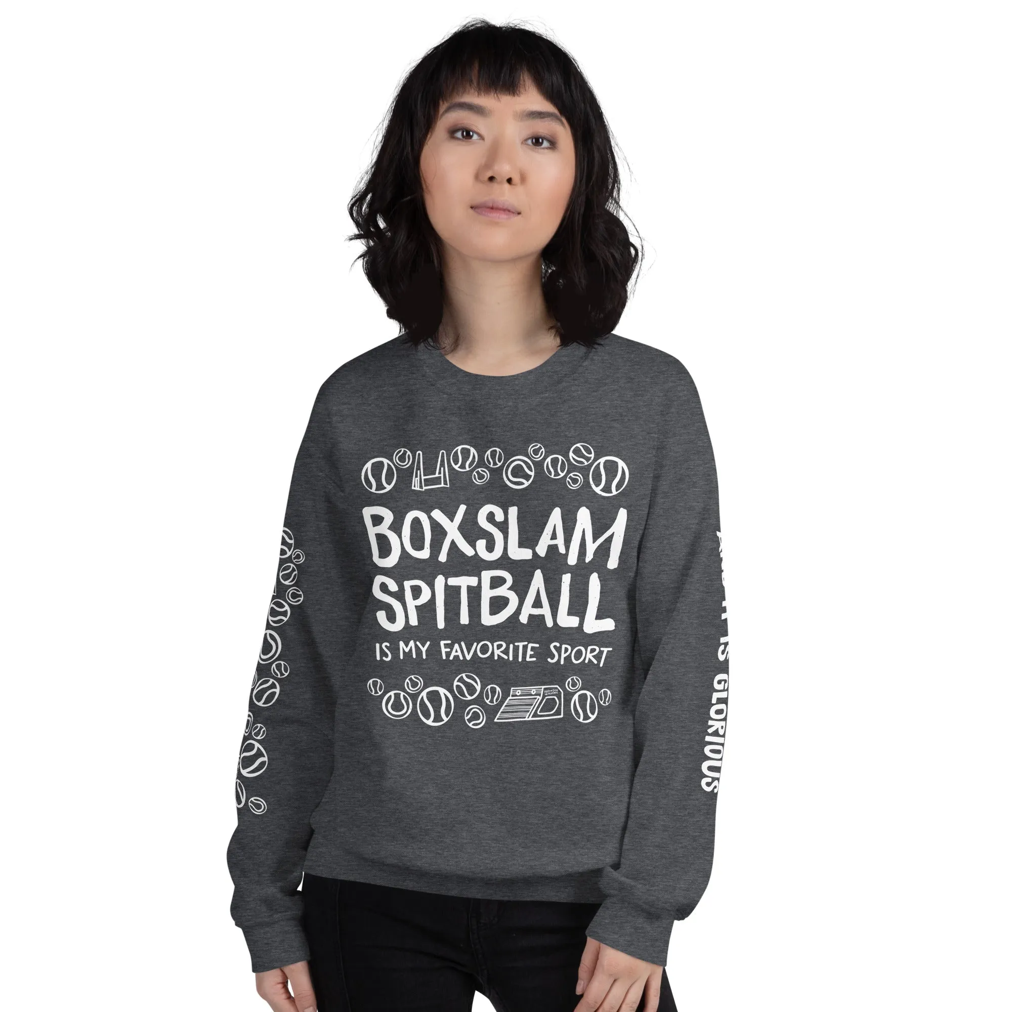 unisex sweatshirt super edition - hybrid boxslam glorious yelling