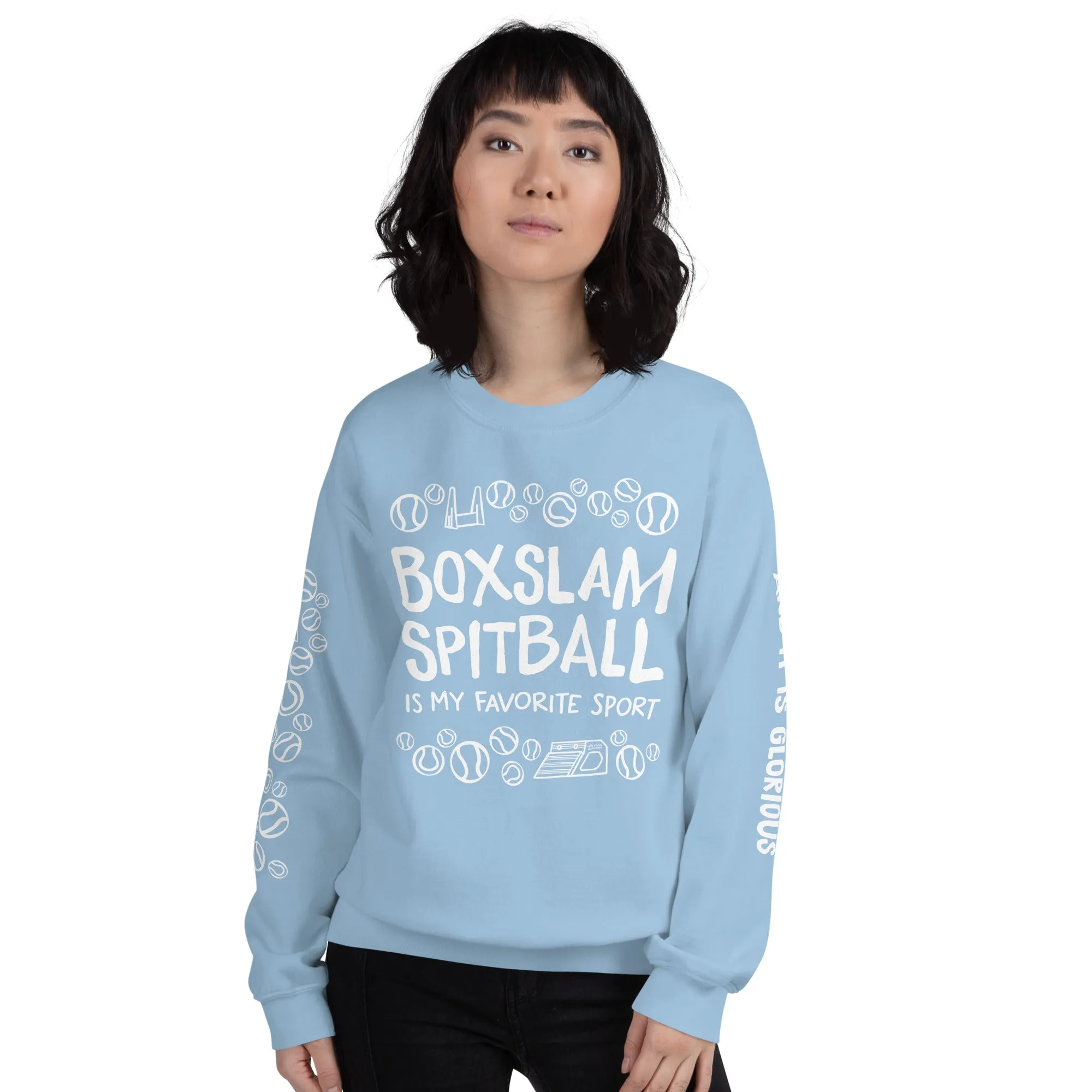 unisex sweatshirt super edition - hybrid boxslam glorious yelling