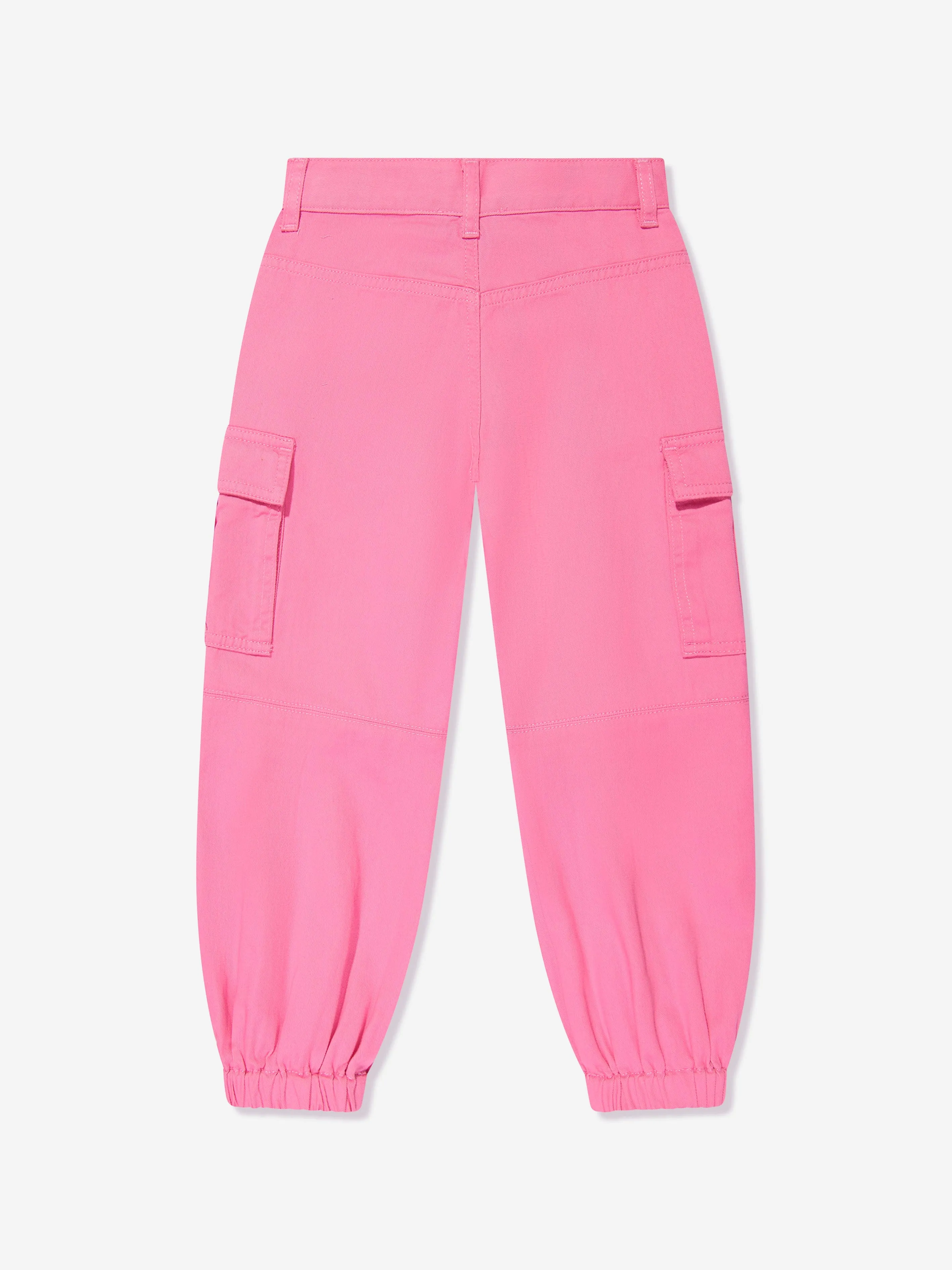 Versace Girls Cargo Trousers in Pink