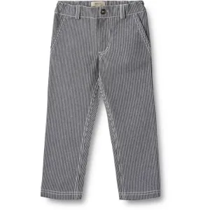 Wheat Denim Stripe Chinos Pants Aske