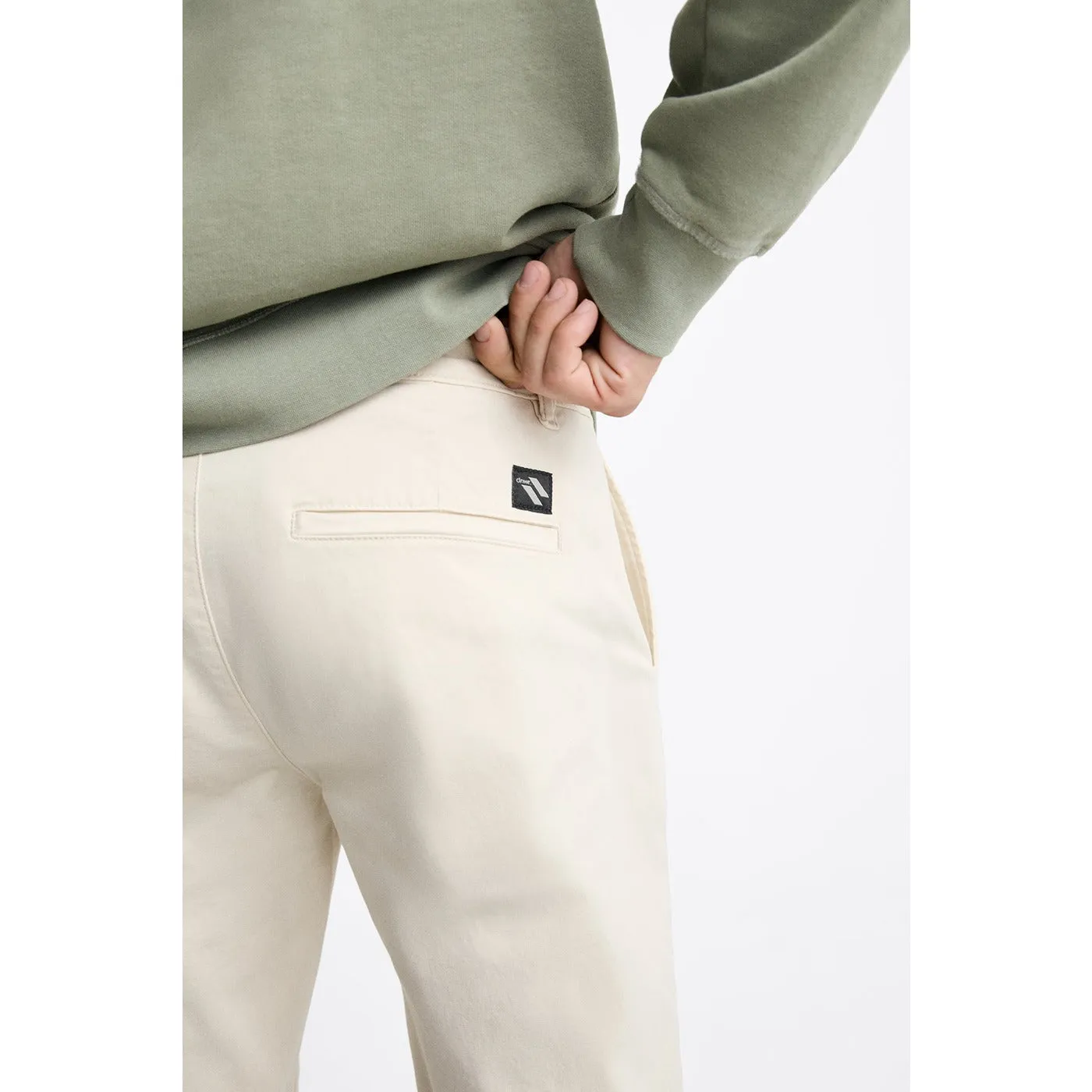 ZR Light Beige Skinny Cotton Chinos